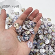 แผ่นอะคริลิค DIY ที่มีเสน่ห์โดย Jiikawa 2 ซม./4 ซม. อุปกรณ์เสริมทํามือสําหรับผู้ชื่นชอบแฟชั่นและเครื