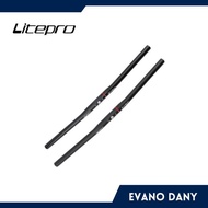 Litepro carbon flat handlebar 25.4 x 580 mm