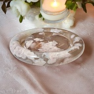 櫻花瑪瑙手鐲 瑪瑙手鐲高級烟紫冰灰成形粉綠花圓條套鐲59-61可戴