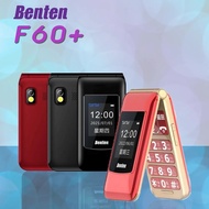 Benten 奔騰 F60 Plus/F60+ 4G雙螢幕折疊式老人手機_單配 顏色隨機