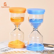 ApexMoto 1PC 3/5/10/15/30 Minutes Colorful Sandglass Children Kid Toy Sand Timer Hour Glass Home Dec
