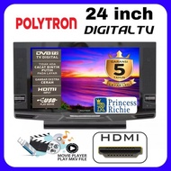 READY, POLYTRON TV DIGITAL SEMI TABUNG PLD 24V223 24 INCH