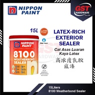 Nippon Paint 15L Weatherbond Sealer 8100 Nippon Paint Sealer Nippon Sealer Cat Sealer Exterior Wall 