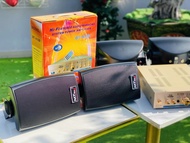 Combo 4 Loa treo tường Nghe Nhạc 151 và Amply 128BT dành cho quán cà phê sân vườn spa trường học côn