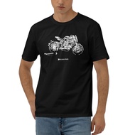Mv Agusta Dragster 800Rr Inspired Motorcycle Art Cool Bottoming Popular Top Quality Men'S T-Shirt