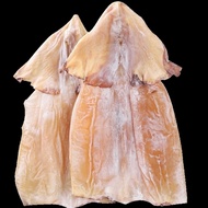 渔民自晒咸鱿鱼干8成干500g/250g干货干鱿鱼一斤2/5只海鲜干货fadacai777.sg零食小铺20251215