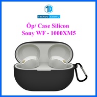 Silicone Case For Sony WF 1000XM5, WF-1000XM5 True Wireless Headphones | There Is A Hook | 3m Adhesive | Tran Du Audio