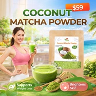 3F FOOD - COCONUT MATCHA POWDER Instant Mix 100% Natural