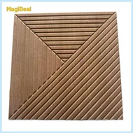 Reduce Reverberation Wood Grain Acoustic Panel Flame Retardant Soundproofing Material Green Material