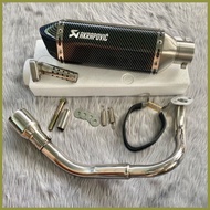 ❂ ✸ ♠ Akrapovic Full System Exhaust for Honda Click 125i | 150i
