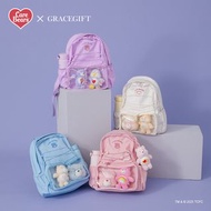 ❣️預購優惠$349❣️ Care Bears-機能抽繩尼龍曬娃後背包