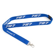 Identification Card Lanyard Boeing 55cm 787 Dreamliner Id Holder 3D Printing Series