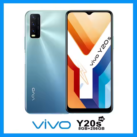 VIVO Y20S Smart Fashion Mobile Phone 8GB+256GB 5000mAh Long Battery Life Original Mobile Phone