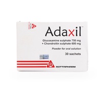 Adaxil Powder (Glucosamine sulphate 750mg+Chondroitin sulphate 600mg) 30sachets (Exp: 05/05/22)
