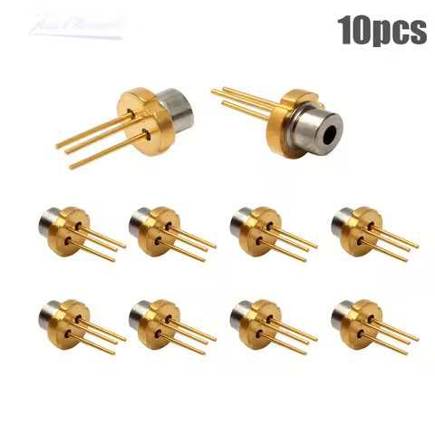 10PCS 0.2W Metal 808nm LED 200mW 1.8-2.0V Infrared IR Laser Diode LD TO-18 / 5.6mm light-emitting di