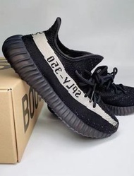 🔝Adidas originals yeezy boost 350V2 core black 黑白 男女同款