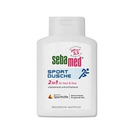 【Sebamed 施巴】德國Sebamed施巴-pH5.5運動型清爽淨味2合1洗髮沐浴乳200ml/瓶(全膚質適用,弱酸性潔膚沐浴露,調理滋養頭皮洗髮精,頭髮身體洗沐凝膠)