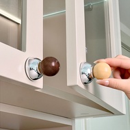 Suction Cup Cabinet Door Handle No-Drill Chinese Style Drawer Handle Door Knob
