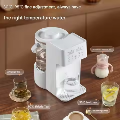 1200W 110V New 3L Auto Baby Formula Maker 316 Stainless Steel Auto Dispenser 30-95℃ Precise Temp Con