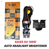 Universal Kaier H4 Car Headlight Wire Kit / H4 Head Lamp Cable WIRA ISWARA KANCIL VIVA SAGA BLM