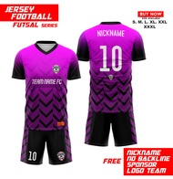 JERSEY FUTSAL SERIES VII Custom (Free Desain LOGO NAMA SPONSOR dan BISA ORDER SATUAN )