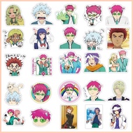 ◊☜ ∈ ✹ [Large stickers]100Pcs Anime Saiki K Srickers Cartoon Decal Luggage Laptop Skateboard Doodle