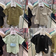 KEMEJA QNA shirt short-sleeved boys'koko size 1.2.3.4 years