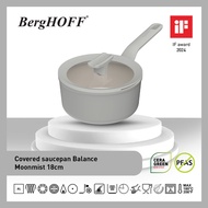 Berghoff Covered Saucepan Balance Moonmist 18Cm / Ceramic Pot 1 handle Non-stick Coating Dutch oven 