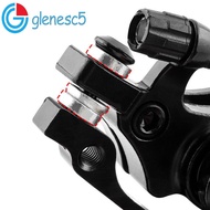 GLENES 2pcs M6 Disc Brake Spacer, Aluminum Alloy M6 Washer Disc Brake Caliper Gasket, Caliper Gasket