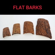 Flat Natural Tree Cork Bark Hide Isopod Reptile Bedding