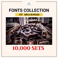 1library 字体下载 MAC / Windows 7 / Windows 8 Adobe Illustrator Adobe Photoshop Font Collection 10000 se