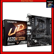 GIGABYTE A520M DS3H Micro-ATX Motherboard with AMD A520 Chipset