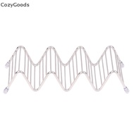 null Taco Holder Mexican Pizza Roll Shelf Burrito Potato Chips Rack Shells Taco Rack Stainless Steel