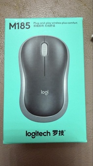 Logitech M185 無線滑鼠