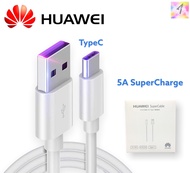 สายชาร์จ ของแท้ Huawei TypeC SuperCharge 5A. สายชาร์จ1เมตร สายชาร์จ2เมตร ชาร์จเร็ว ชาร์จด่วน P9 P10 P20 P30 P40 Mate10 Mate20 Mate30 Nova5T Nova7i