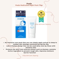 PO Japan -- Ihada medicated night pack, original toner IHADA Japan