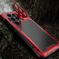 Case For Samsung S25 Ultra S24 Ultra S23 Ultra IP54 Waterproof Aluminum Metal Magnetic Phone Cases A