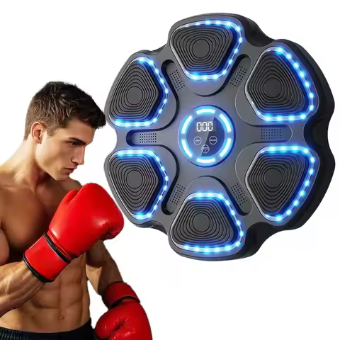 Smart Music Boxing Machine Boxing Wall Target Home Training Equipment Reaction Target Rhythm Boxing 
