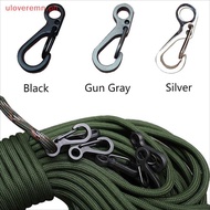 uloveremn 10Pcs Mini Carabiner Keychain Snap Hook EDC Survival Camping Climbing Gear PH