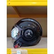 Zeus ZS218 Black Glossy Single Visor Helmet Original