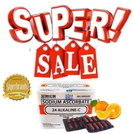 PROMO SALE!!!AUTHENTIC 24 ALKALINE C SODIUM ASCORBATE 100CAPS