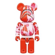 bape ABC CAMO SHARK PINK BE@RBRICK 超合金 200%
