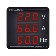 Biểu diễn cao Vôn kế kỹ thuật số bảng Ampe kế AC50-500V 1-120A Màn hình LED