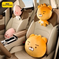 Kakao Friends Car Headrest Interior Cute Cartoon Cushion Neck Pillow Lumbar Support