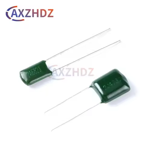 50PCS Polyester Film Capacitor 100V 250V 400V 630V 1000V 2A 2E 2G 2J 3A 102J 103J 104J 154J 224J 222