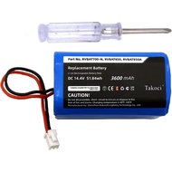 Replacement Shark RVBAT850 Battery for Shark Ion RV1001AE, R75, R85, S87, RV751,RV1000,RV2001 RV2001