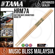 Tama Rhythm Mate Drumsticks 7A Wood Tip (HRM7A)