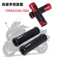 Motorcycle &amp; Suitable for Yamaha TMAX530 TMAX500 Modified Handle Rubber Cover Grip Accessories Throttle Turn Handle Cover