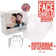Face Shield Hard Face Shield Anti Fog Goggles Protective Face Shield 防雾防护硬壳面罩 透明面罩 硬壳面罩