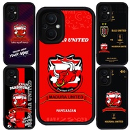 Case for OPPO Reno 7Z 7 8Z 8 Find X5 Lite 5G Black Silicone M-107 Madura United FC